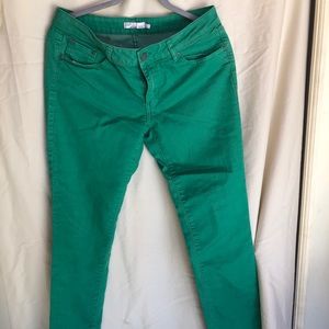 SOLD ELSEWHERE: Green Prana Jeans